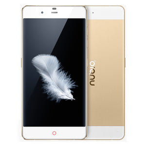 ZTE Nubia My Prague Android 5.0 4G Smart Phone - White + Golden
