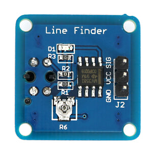 TCRT5000 Line Finder Infrared Tracking Sensor Module for Smart Car