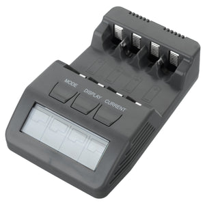 BT-C700 Smart 4-Slot Internal Resistance Testing Battery Charger for AA / AAA Battery - Grey