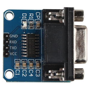RS232 Serial Port to TTL Converter Communication Module w/ Dupont Cable for Arduino