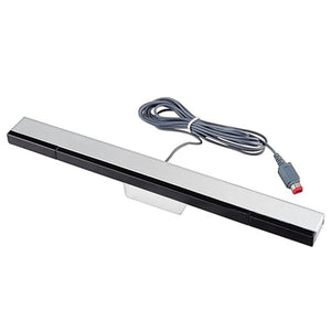 Infrared Ray Inductor Sensor Bar for Wii - Black + Silver