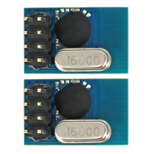 2.4G SE8R01 Wireless Transceiver Module Similar with NRF24L01 for DIY - Black + Blue (2PCS)