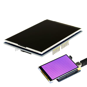 3.5 Inch TFT Color Screen Module for Arduino UNO R3 / Mega2560 - Black