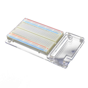 Experimental Platform for Raspberry Pi Zero w/ Breadboard - Transparent