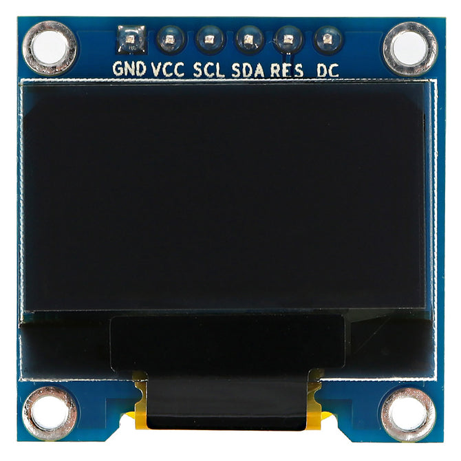 SSD1306 0.96" 128 x 64 White OLED Screen Display Board Module - White