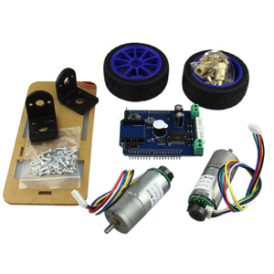 ITEAD 2 Wheel Upright Rover Car Robot Starter Kit - Multicolor