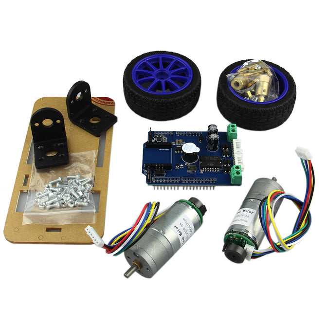 ITEAD 2 Wheel Upright Rover Car Robot Starter Kit - Multicolor