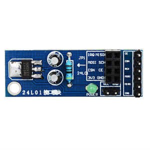 NRF24L01 Wireless Module Socket Adapter Plate Board for Arduino - Blue