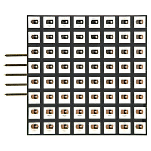1.8" 8*8 Red LED Dot Matrix Display Module for Arduino - Blue + Black