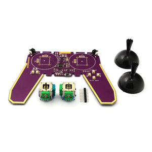 DIY 2.4G Mini Wireless Remote Controller - Purple