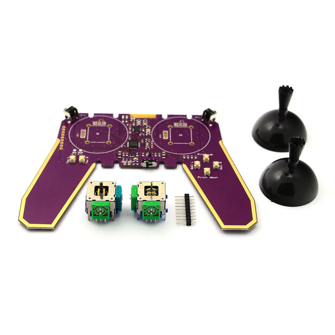 DIY 2.4G Mini Wireless Remote Controller - Purple