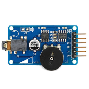 OPEN-SMART Wav Music Player Voice Broadcast Module for Arduino - Blue
