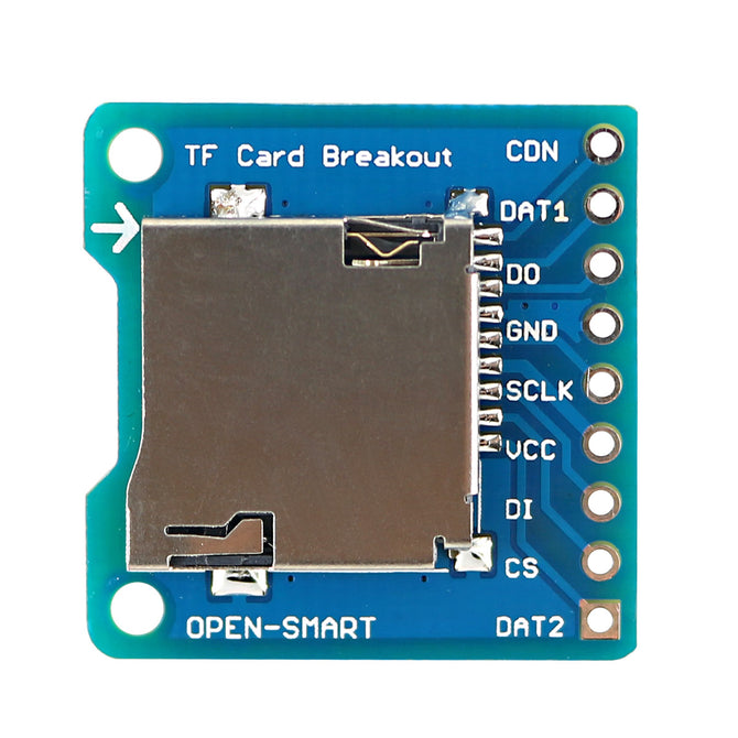 OPEN-SMART Micro SD / TF Card Breakout to DIP Board Module for DIY