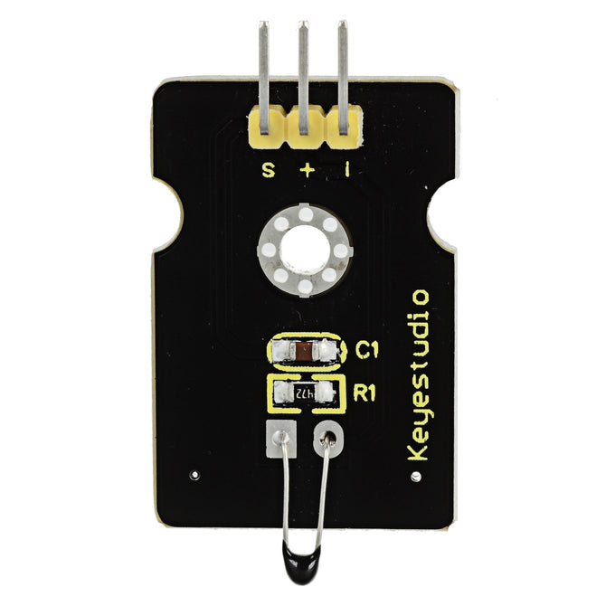 Keyestudio Analog Temperature Sensor Compatible with Arduino - Black