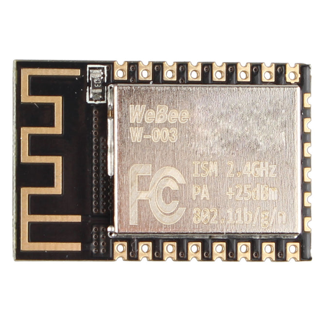 WeBee W-0003 DIY ESP8266 Wi-Fi Module - Black