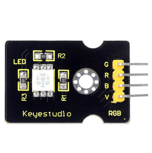 Keyestudio TS-24 RGB LED Module - Black + Yellow