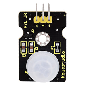 Keyestudio PIR Motion Sensor for Arduino - Black + Yellow
