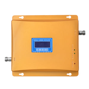 Cell Phone Signal Amplifier Mobile GSM980 Repeater - Golden