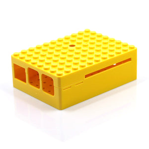 Protective Case w/ Camera Hole for Raspberry Pi - Yellow