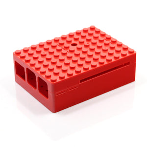 Protective Case w/ Camera Hole for Raspberry Pi - Red
