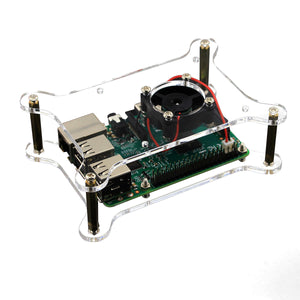 Multiple Case Special Acrylic Case for Raspberry Pi 3B - Transparent