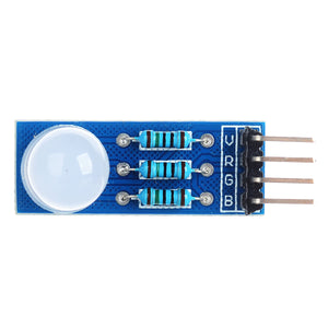 10MM High Brightness Colorful Common Anode Mist Type RGB Module - Blue