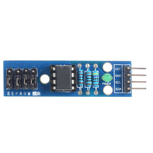 AT24C02 Data Storage Module / EEPROM Module for Arduino - Blue