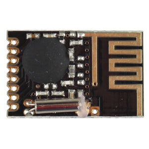 Mini NRF24L01+ 2.4GHz Wireless Data Transmission Module - Black