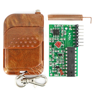 4-Channel 315M Wireless Remote Transmitter Receiver Control Kit