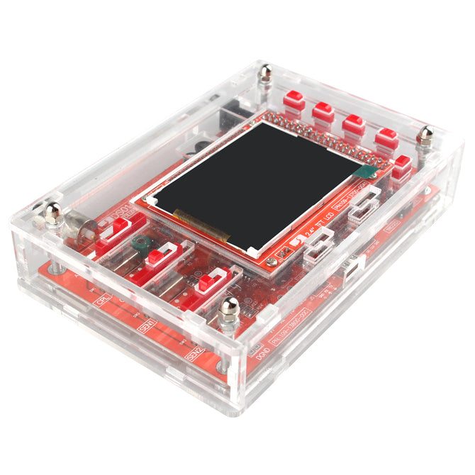 Hengjiaan DSO138 Portable 2.4" TFT Digital Oscilloscope DIY Kit - Red