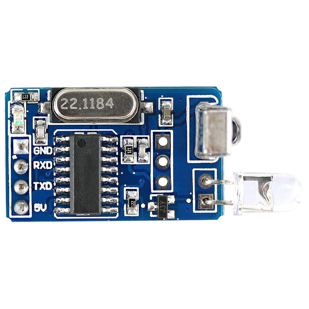 Serial UART 38K Infrared Transmitter and Receiver Module for Arduino ...