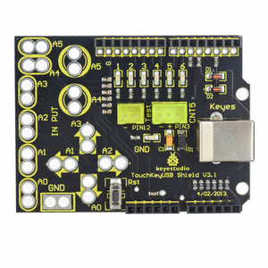 Keyestudio Makey Touch Key USB SHIELD Analog Keyboard for Arduino