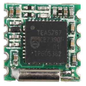 TEA5767 Chip FM Radio Module for Arduino, Raspberry, ARM - Green