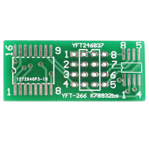 SOP8 SOP16 SMD to DIP DIP8 DIP16 SOIC8 SOIC16 IC Adapter Plate PCB