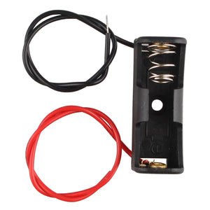 A23L 23A 12V Battery Holder Case Box with Leads - Black
