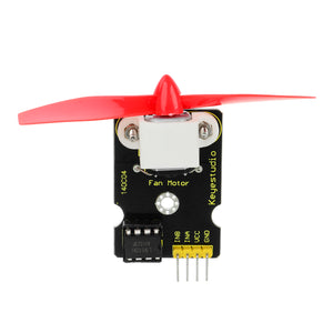 Keyestudio L9110 Fan Control Module for Arduino - Black + Yellow