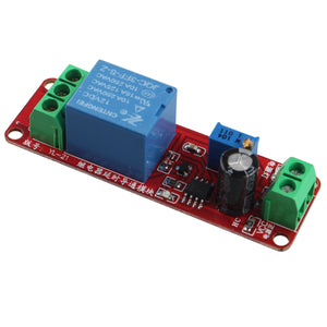 DC 12V Delay Relay Shield NE555 Timer Switch Adjustable Module 0~10S
