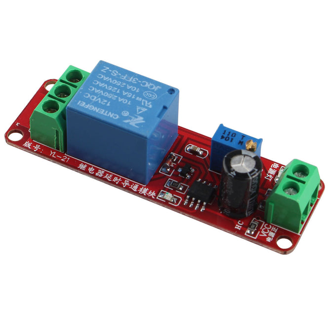 DC 12V Delay Relay Shield NE555 Timer Switch Adjustable Module 0~10S