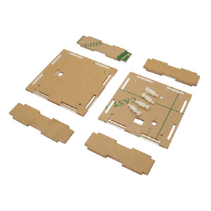Acrylic Case for Upgrade Version LED Rotation Electronic Clock Kit