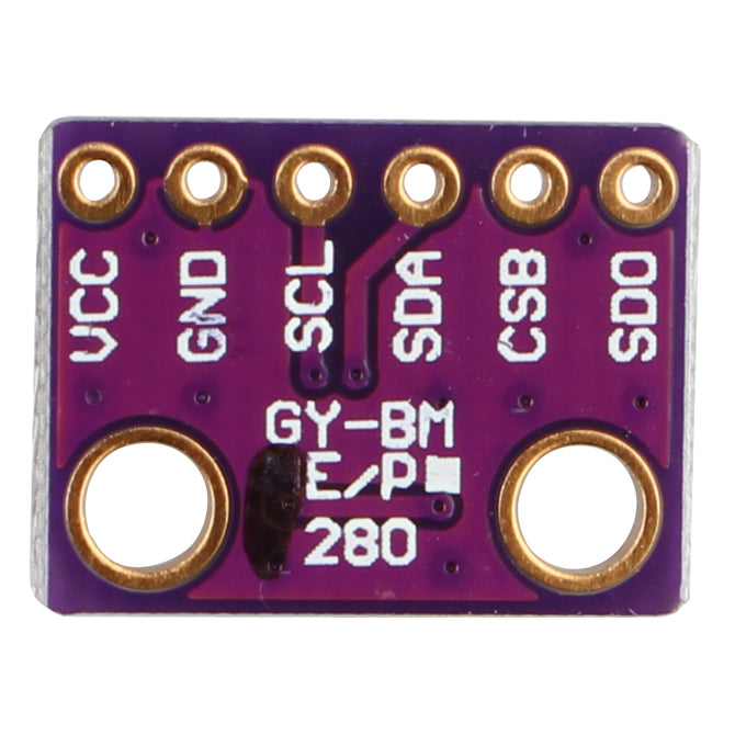 GY-BME280-3.3 High Precision Barometric Pressure Module - Purple