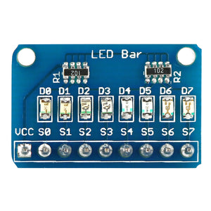 8x LED Bar Marquee LED Display Module w/ 4 Kinds of Color for Arduino