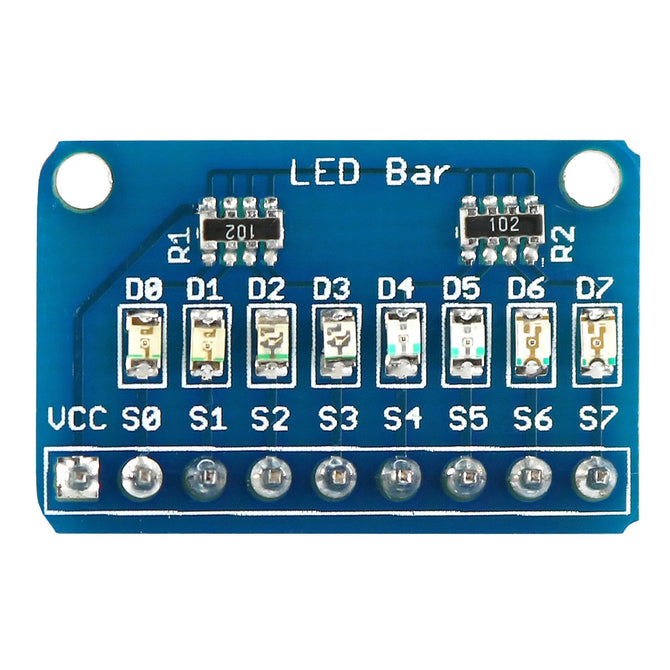 8x LED Bar Marquee LED Display Module w/ 4 Kinds of Color for Arduino