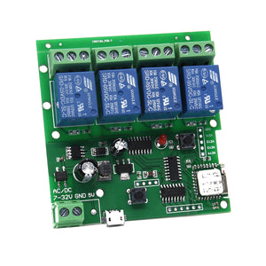 DIY 7V~32V Jog/Inching & Self-locking Wi-Fi Wireless Smart Home Switch