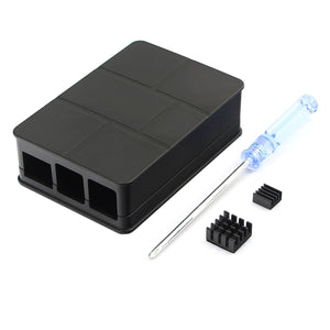 ABS Enclosure Case for Raspberry Pi 3 Model B - Black