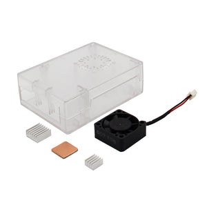 ABS Case + Cooling Fan + Heat Sink Kit for Raspberry Pi 3 Model B