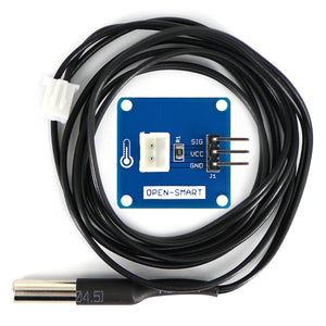 Waterproof NTC Thermistor Temperature Sensor Probe + Adapter Module
