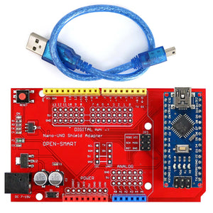 Nano UNO Shield Adapter + Nano Development Board for Arduino