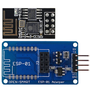 ESP-01S ESP8266 Serial Wi-Fi Wireless Module + Adapter for Arduino