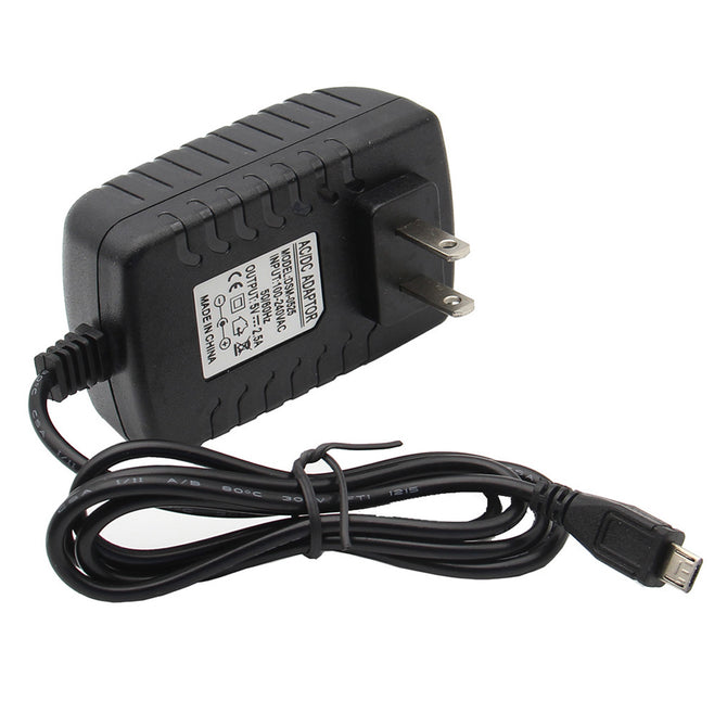 DC 5V 2.5A US Plug Power Adapter for Raspberry Pi 3 Model B - Black