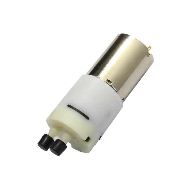 370 Motor Micro USB Silent Water Pump - White + Silver